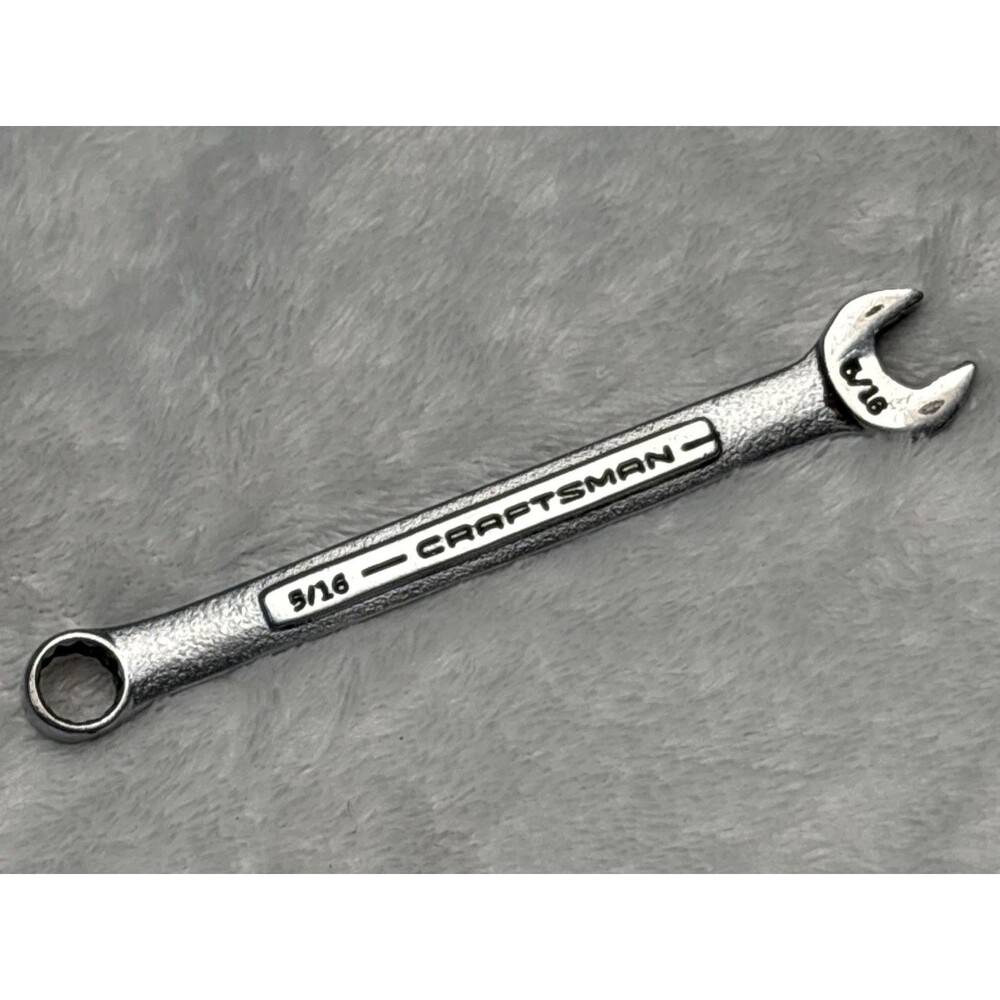 Craftsman Combination Wrench 5/16" 12 Point D-AC 44691 Made In USA